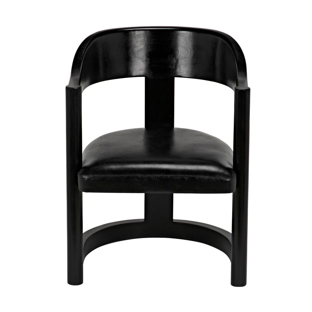 Mccormick Chair, Charcoal Black by NOIR
