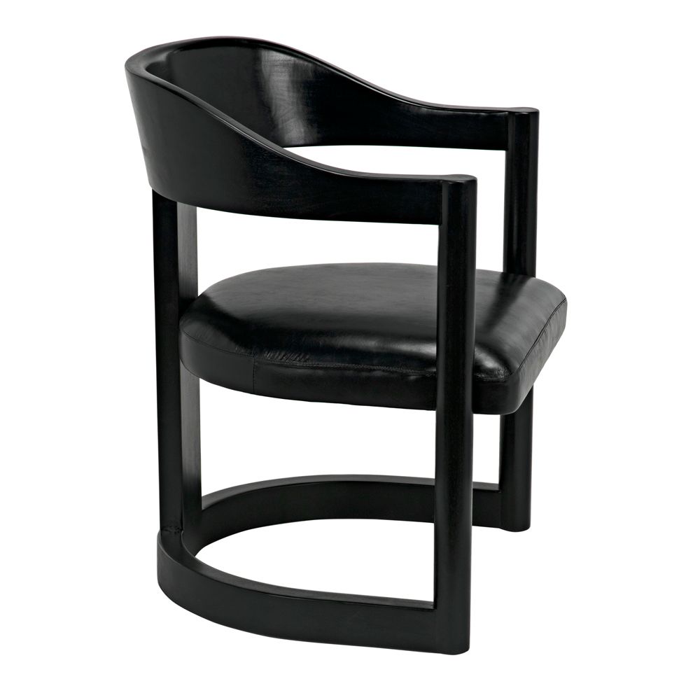 Mccormick Chair, Charcoal Black by NOIR