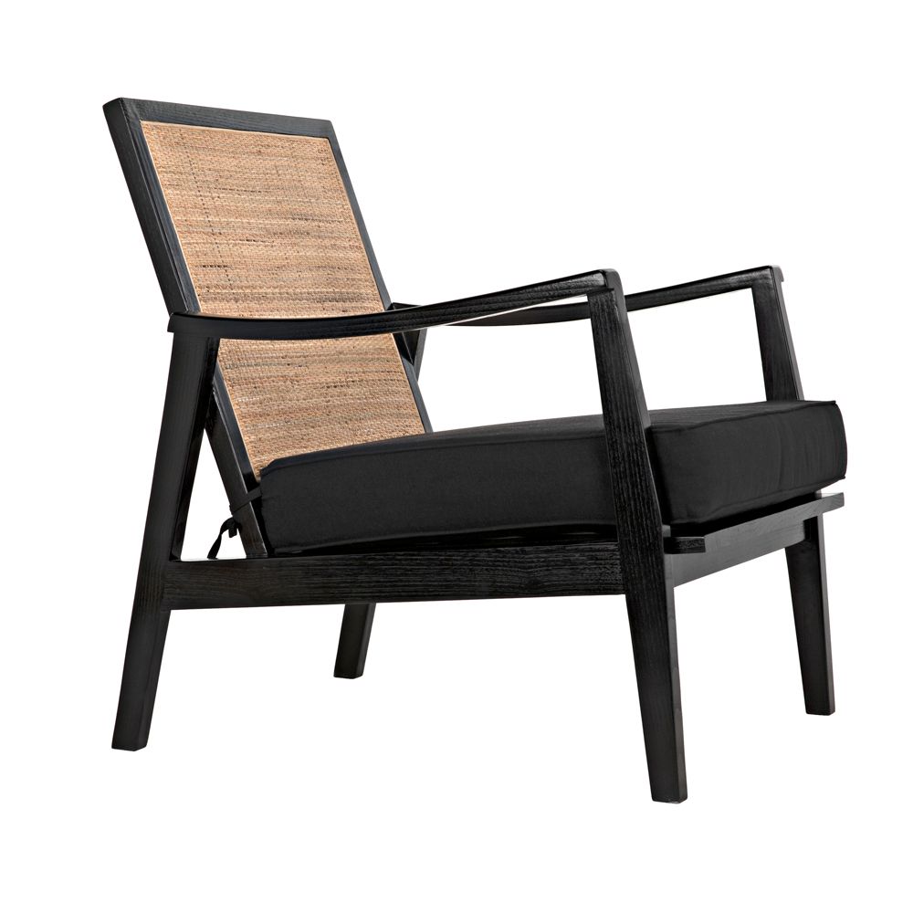 Lichtenstein Chair, Charcoal Black by NOIR