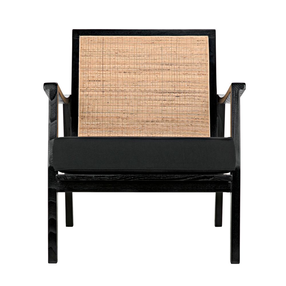 Lichtenstein Chair, Charcoal Black by NOIR