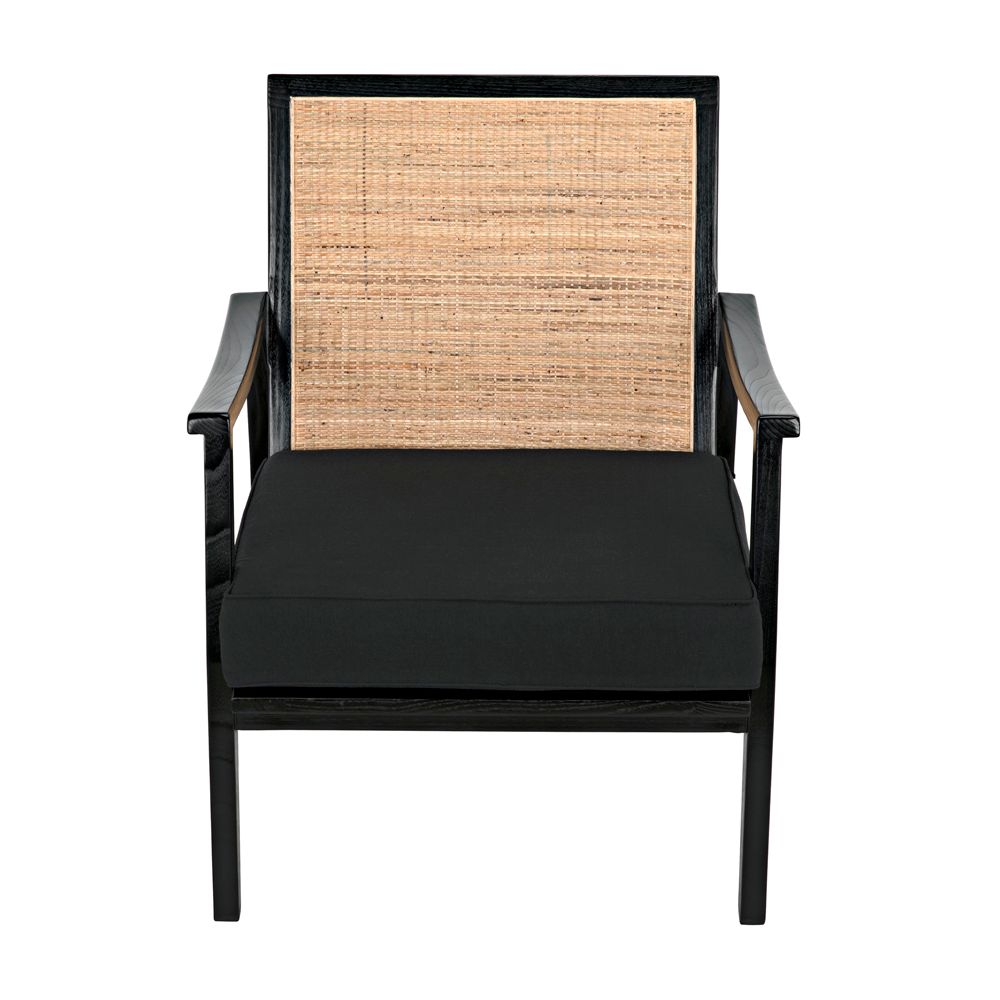Lichtenstein Chair, Charcoal Black by NOIR