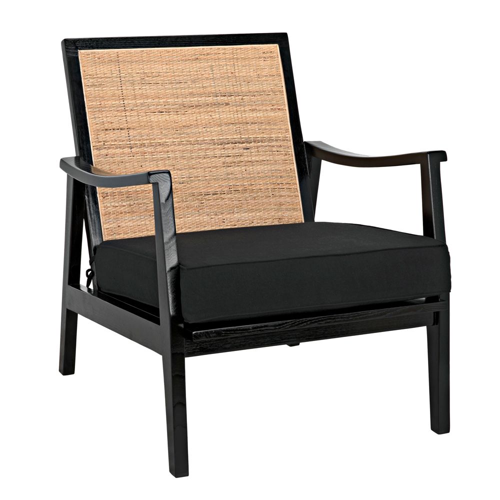 Lichtenstein Chair, Charcoal Black by NOIR