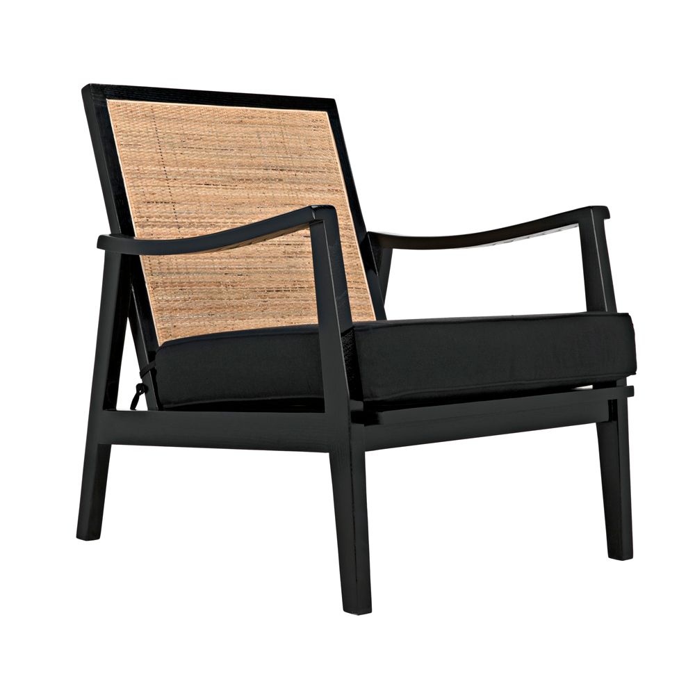 Lichtenstein Chair, Charcoal Black by NOIR