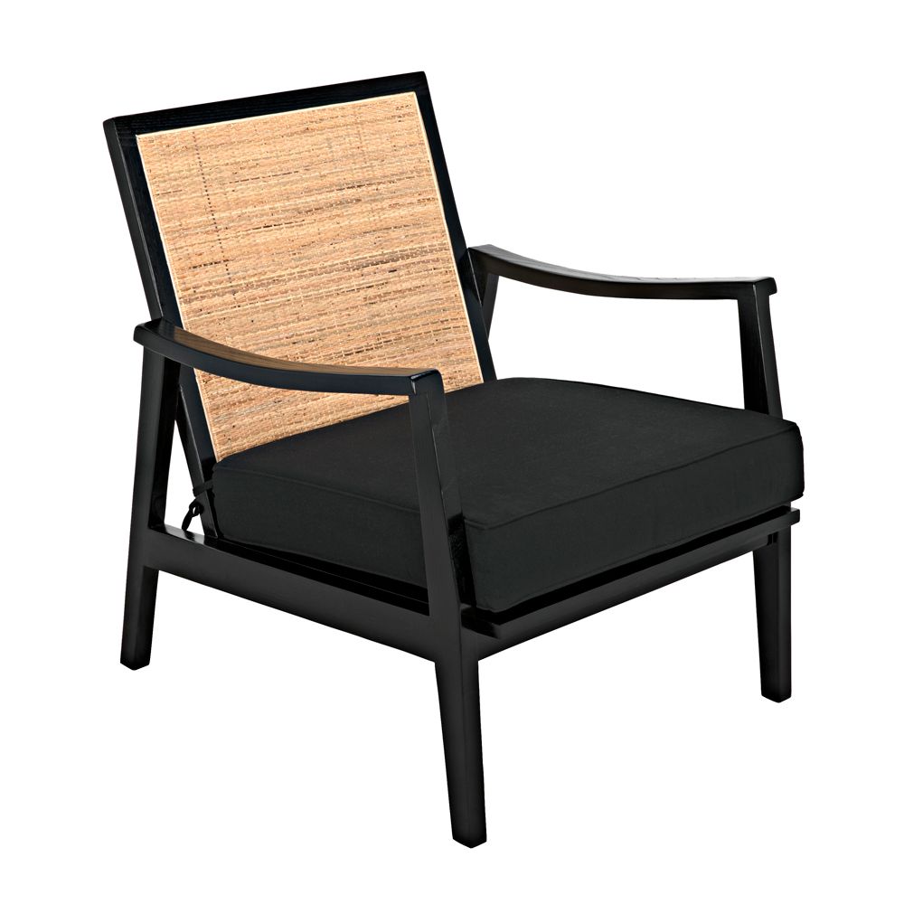 Lichtenstein Chair, Charcoal Black by NOIR