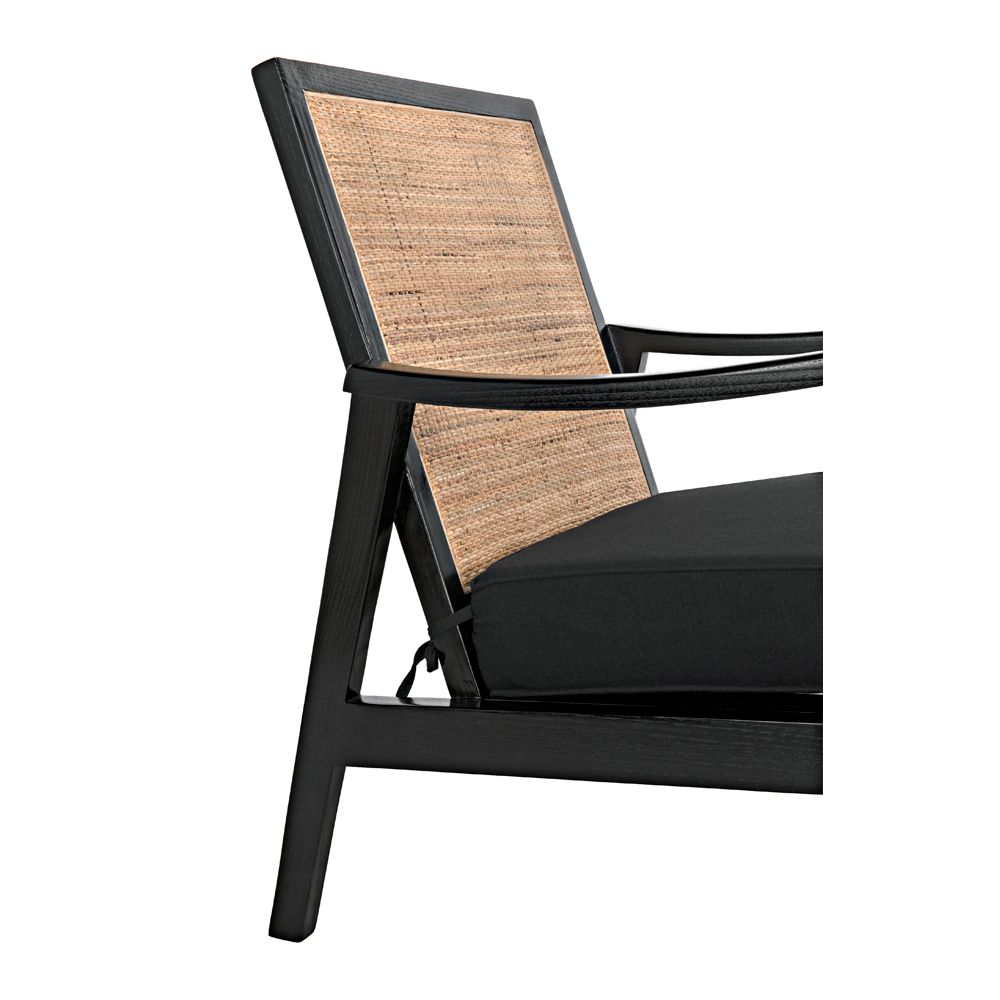 Lichtenstein Chair, Charcoal Black by NOIR
