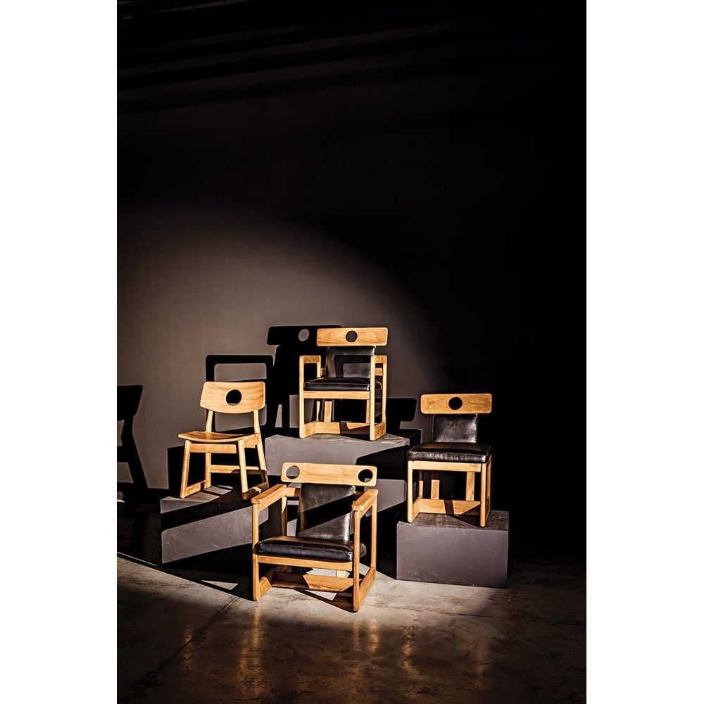 Buraco Arm Chair, Teak by NOIR