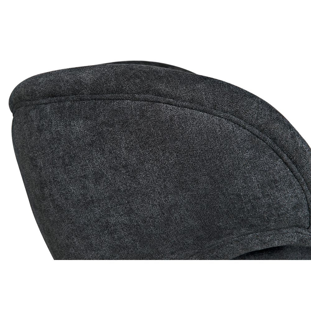 Valerie Chair with Grey Fabric by NOIR