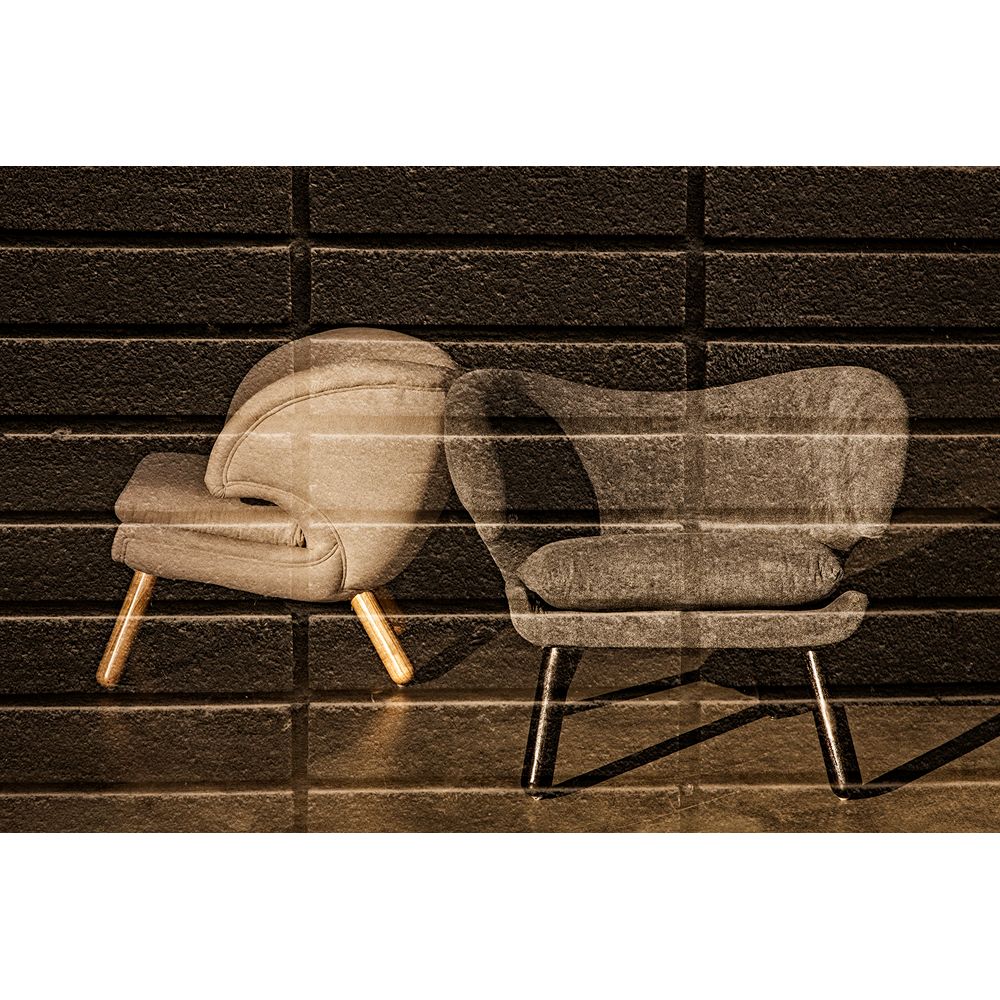 Valerie Chair with Grey Fabric by NOIR