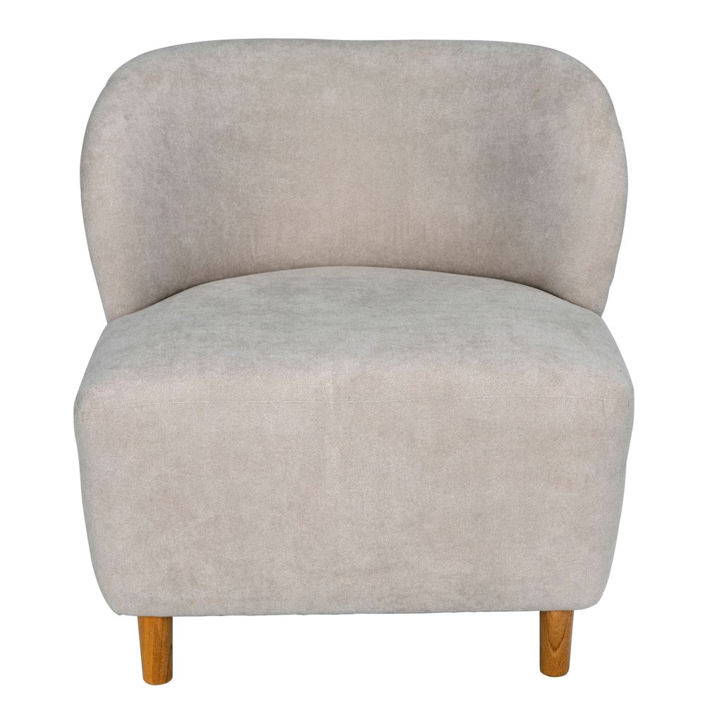 Laffont Chair with Wheat Fabric by NOIR