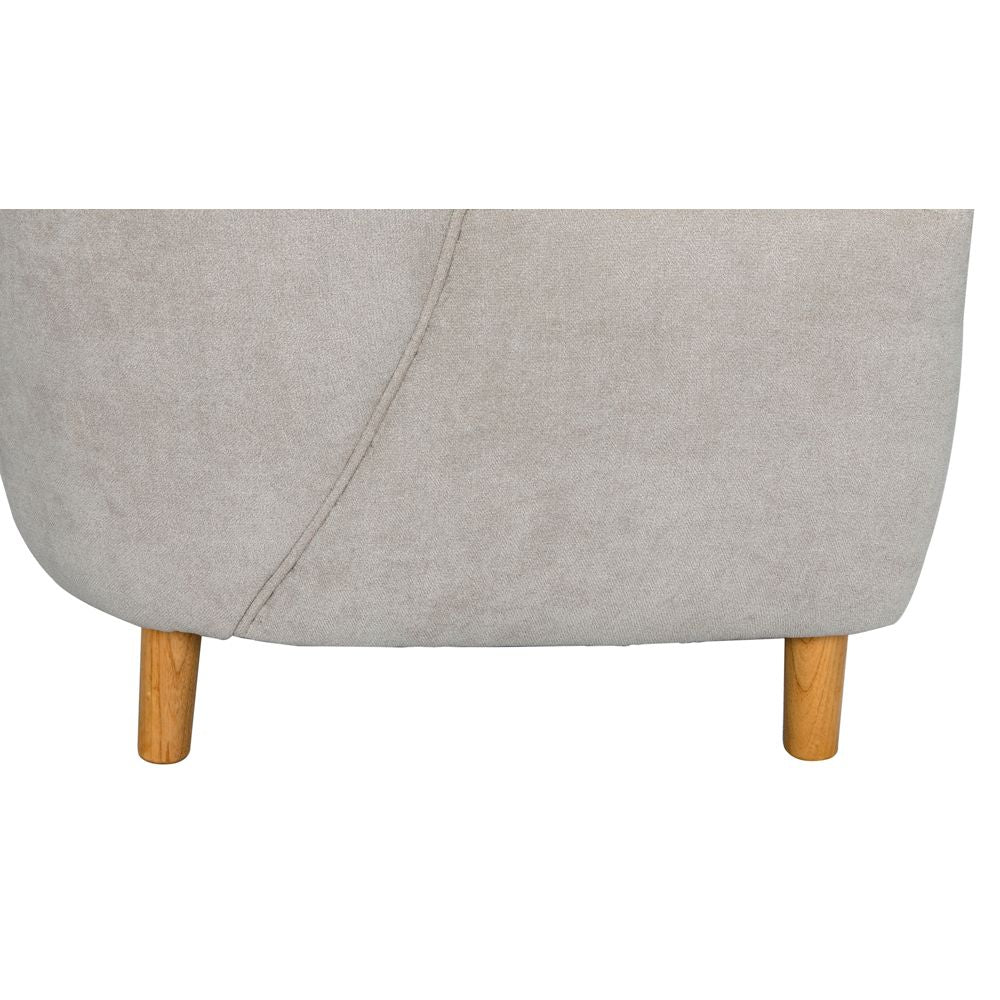 Laffont Chair with Wheat Fabric by NOIR