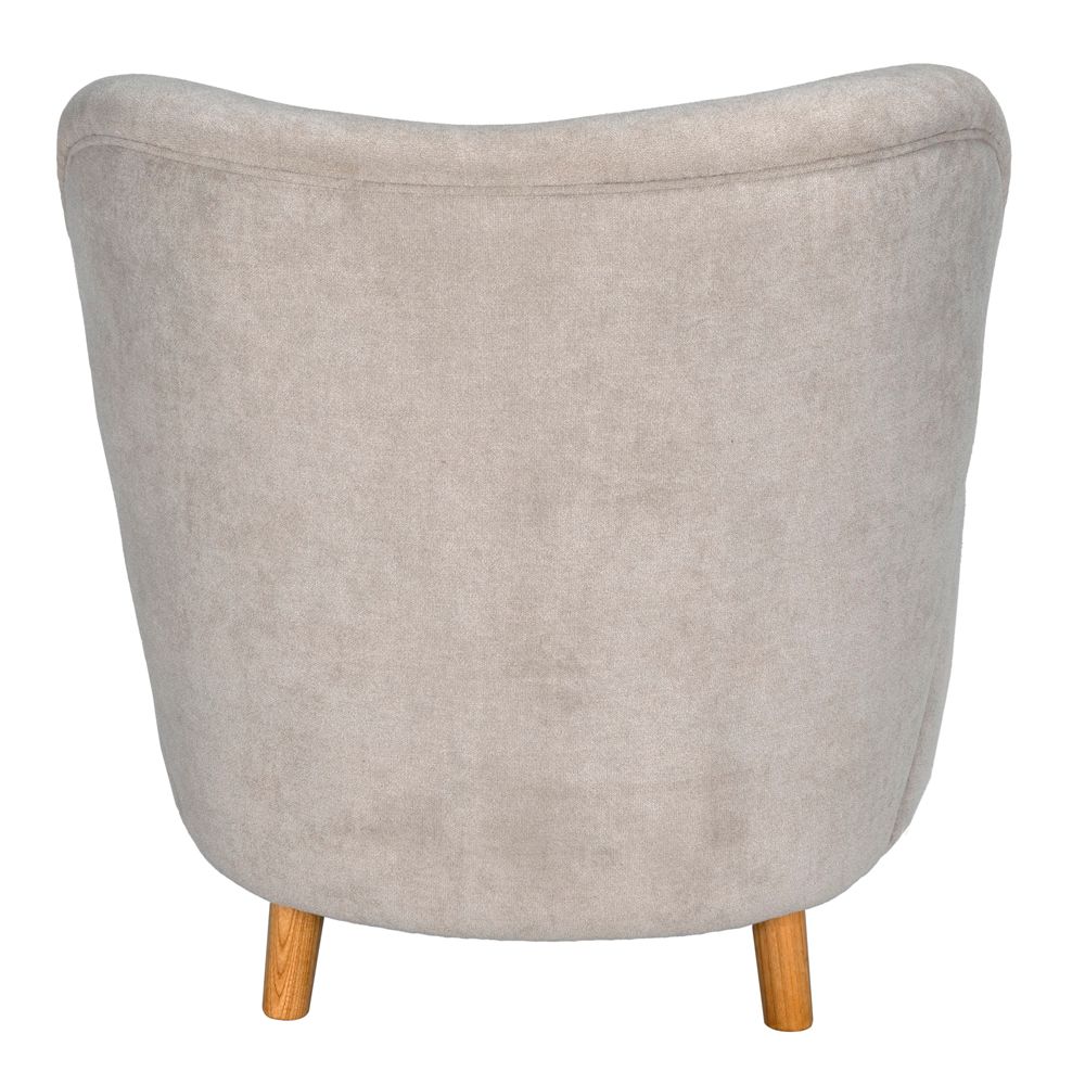 Laffont Chair with Wheat Fabric by NOIR