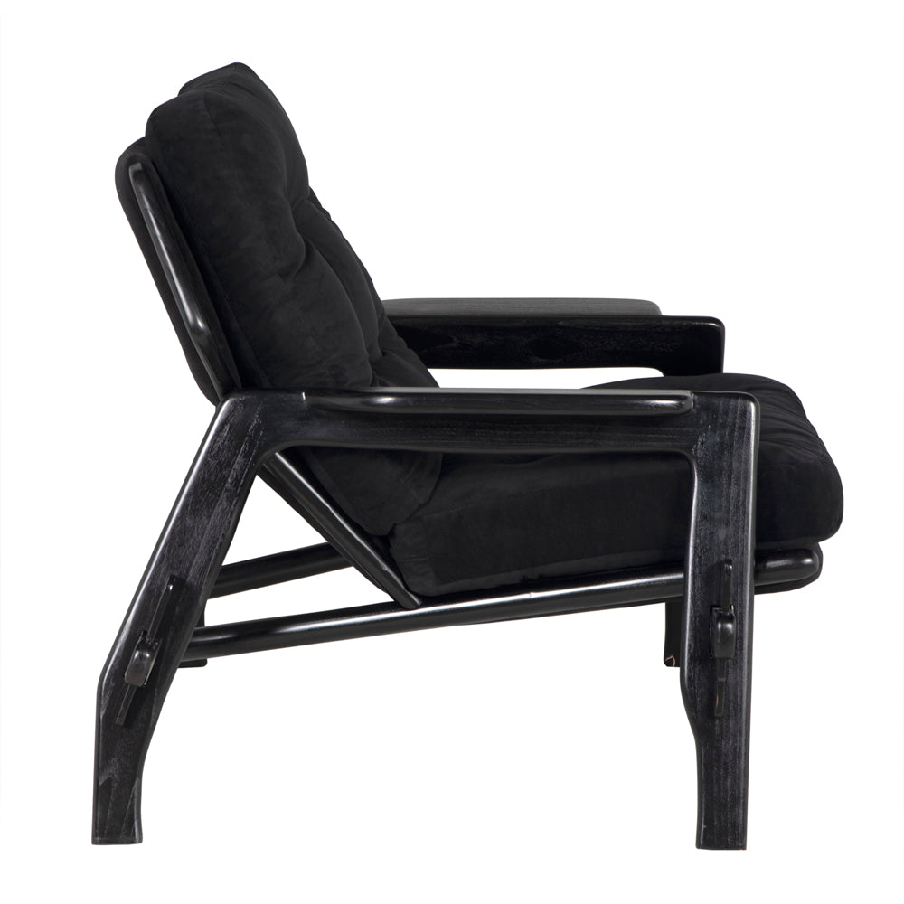 Pax Chair with cFc Performance Velvet Upholstery by NOIR