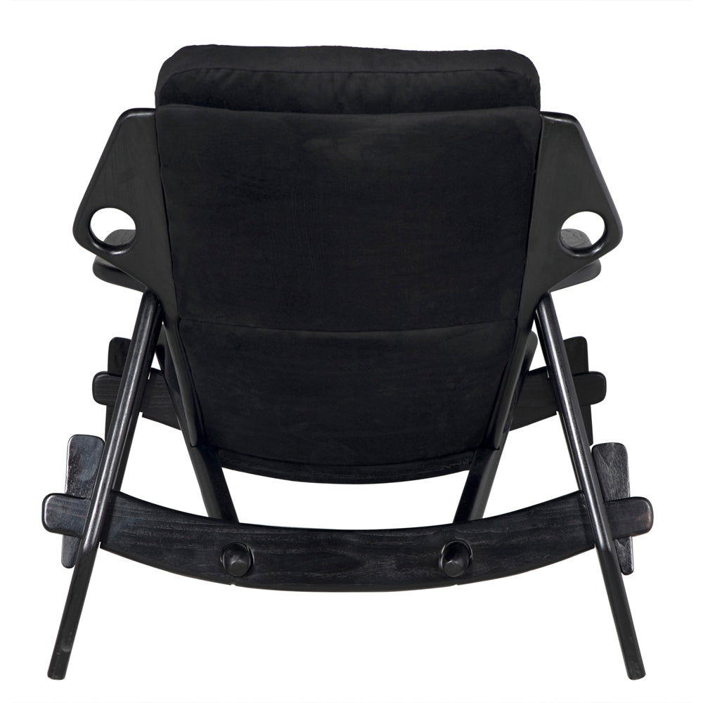 Pax Chair with cFc Performance Velvet Upholstery by NOIR