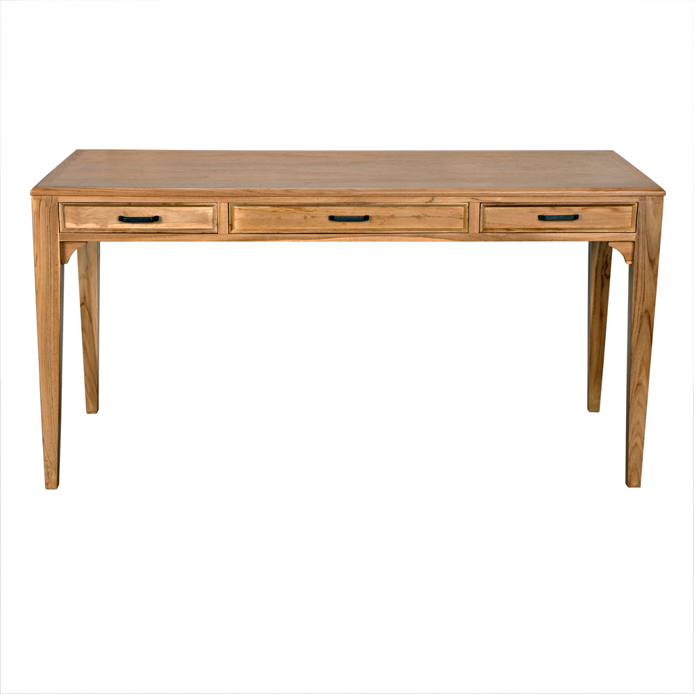 Ambrose Desk, Bleached Teak by NOIR