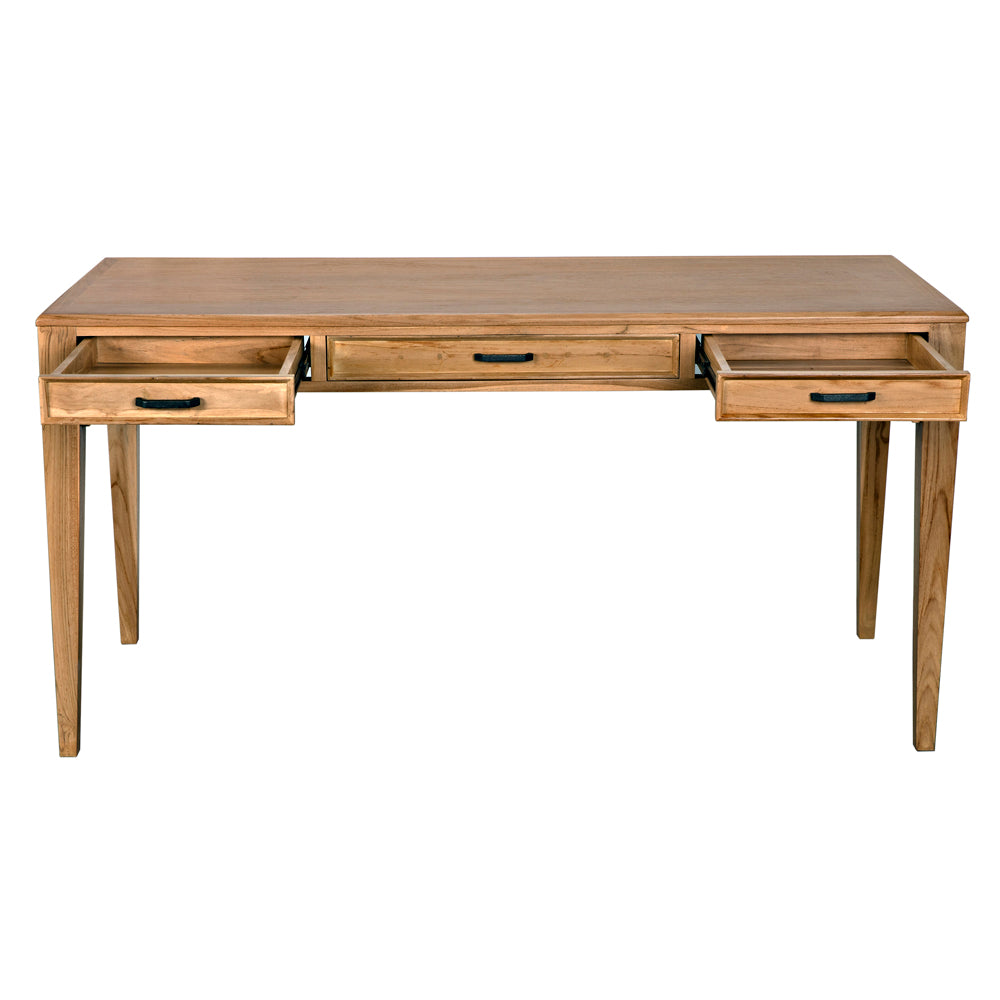 Ambrose Desk, Bleached Teak by NOIR