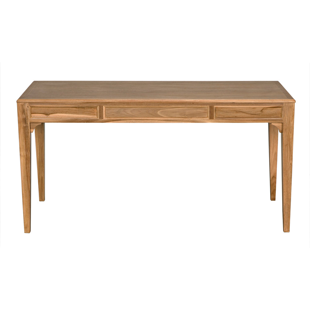 Ambrose Desk, Bleached Teak by NOIR
