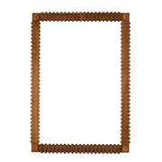 Rift Mirror, Teak by NOIR