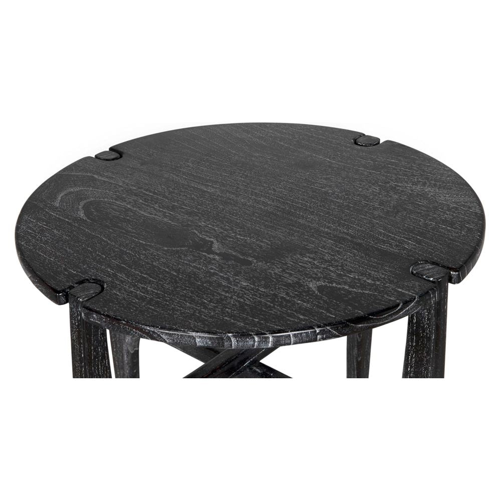 Bucks Side Table, Sombre Finish by NOIR