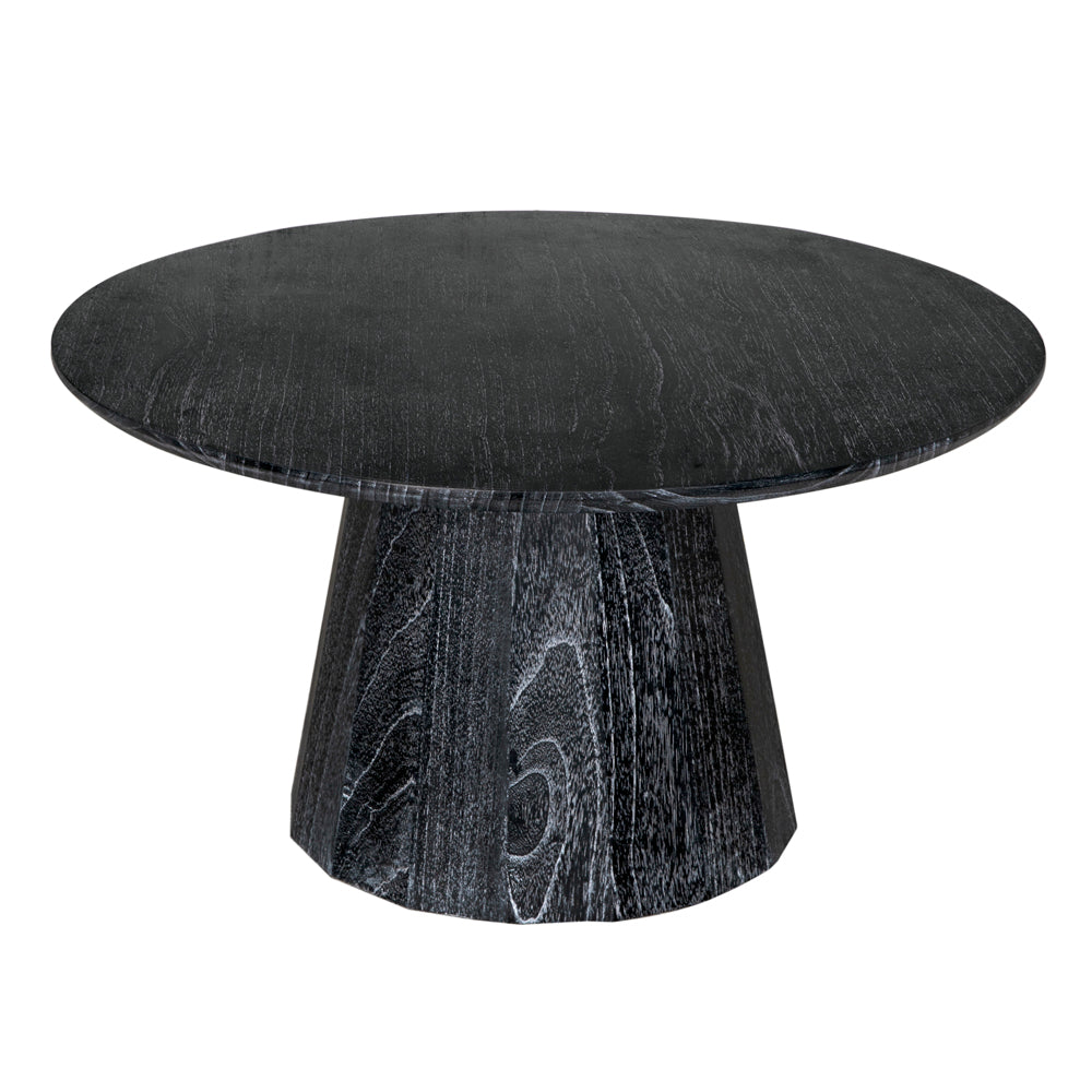 Harlow Coffee Table, Cinder Black by NOIR