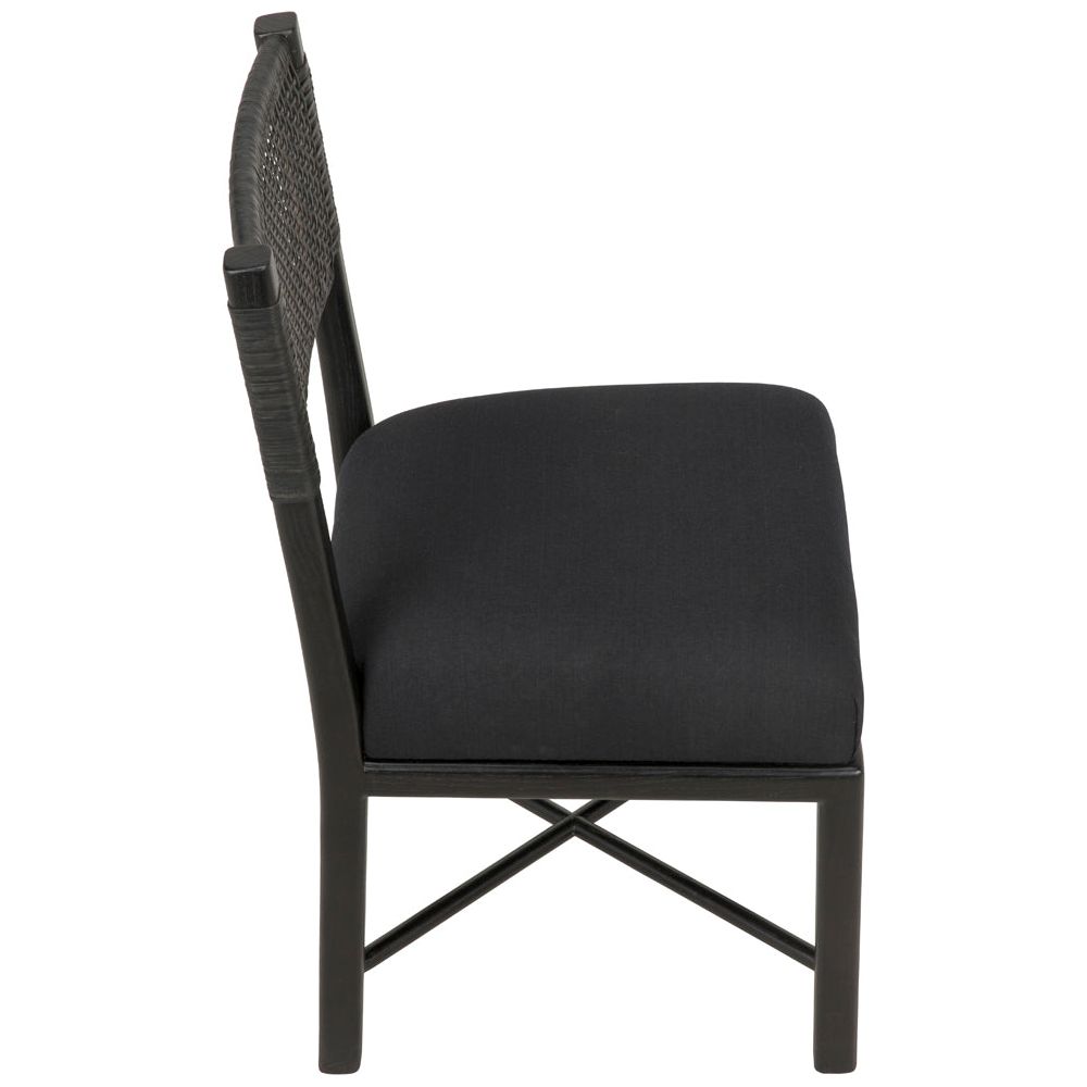 Lobos Chair, Charcoal Black by NOIR