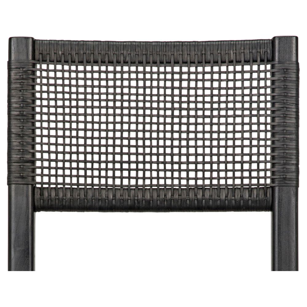 Lobos Chair, Charcoal Black by NOIR
