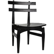Azumi Chair, Charcoal Black by NOIR