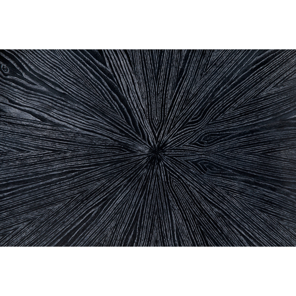 Yuhuda Coffee Table, Cinder Black by NOIR