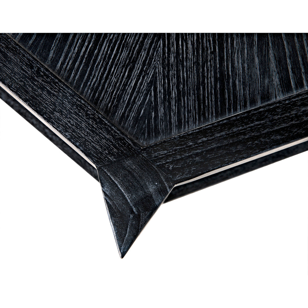 Yuhuda Coffee Table, Cinder Black by NOIR