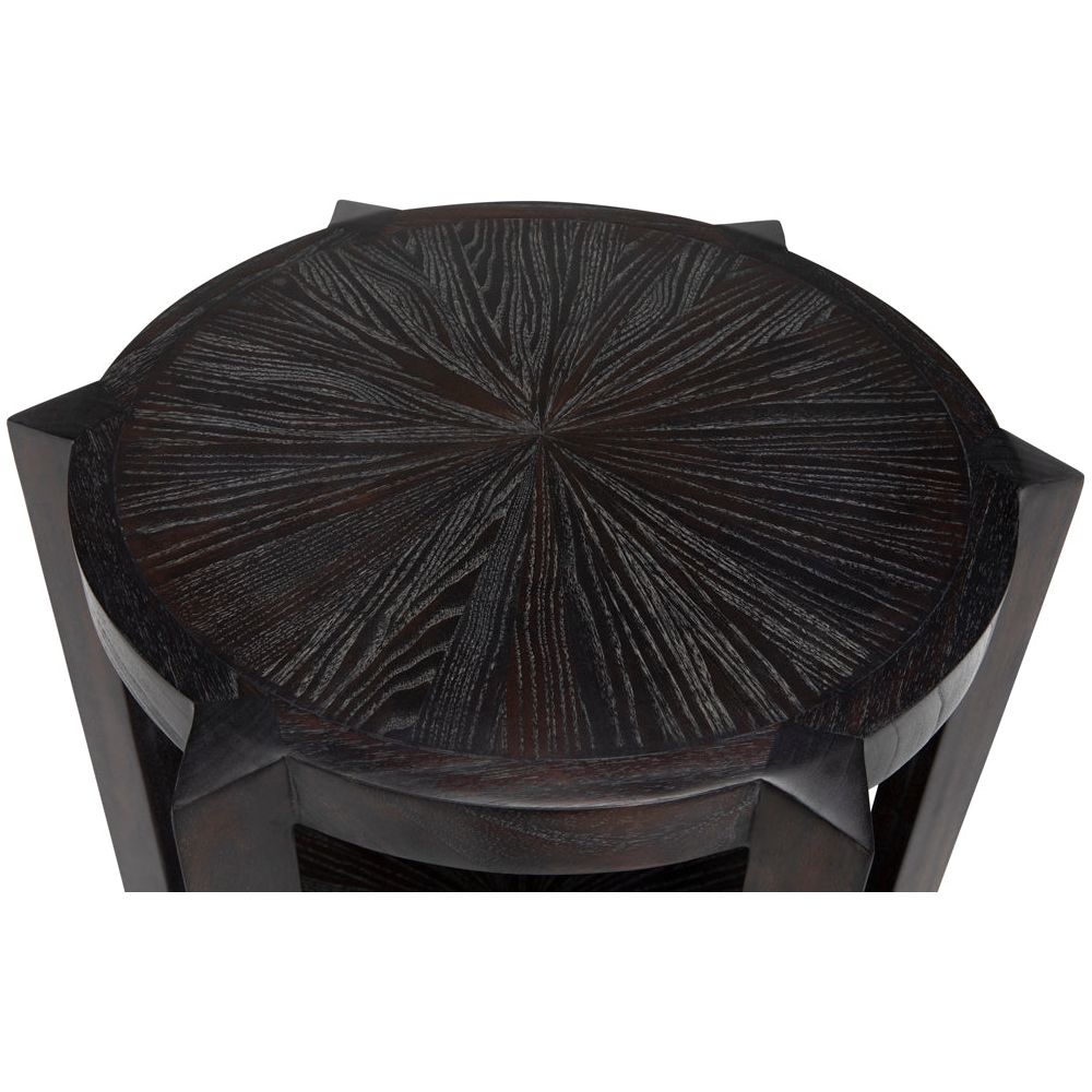 Yuhuda Small Side Table, Sombre Finish by NOIR