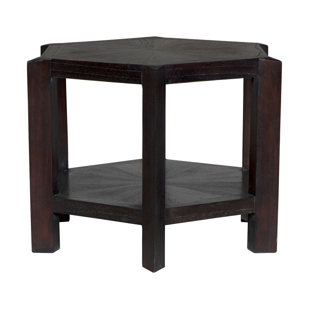 Yehuda Large Side Table, Sombre Finish by NOIR