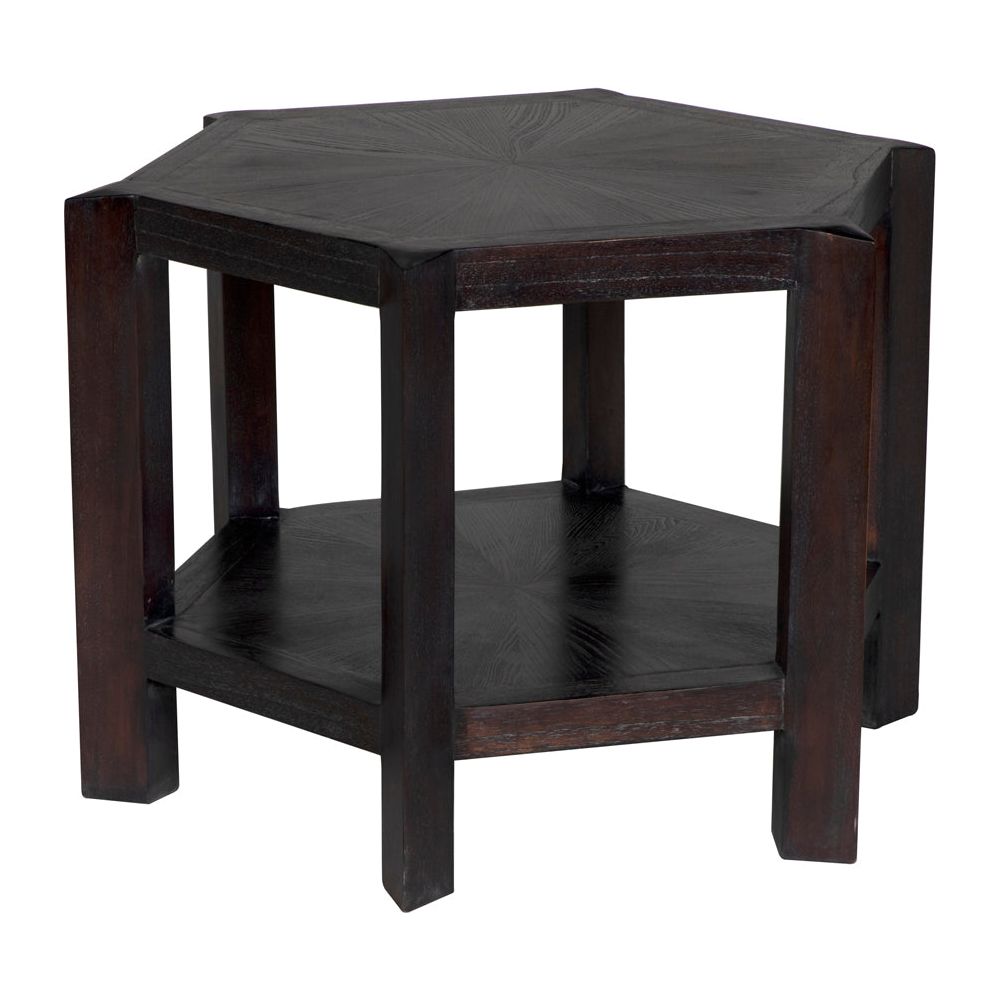 Yehuda Large Side Table, Sombre Finish by NOIR