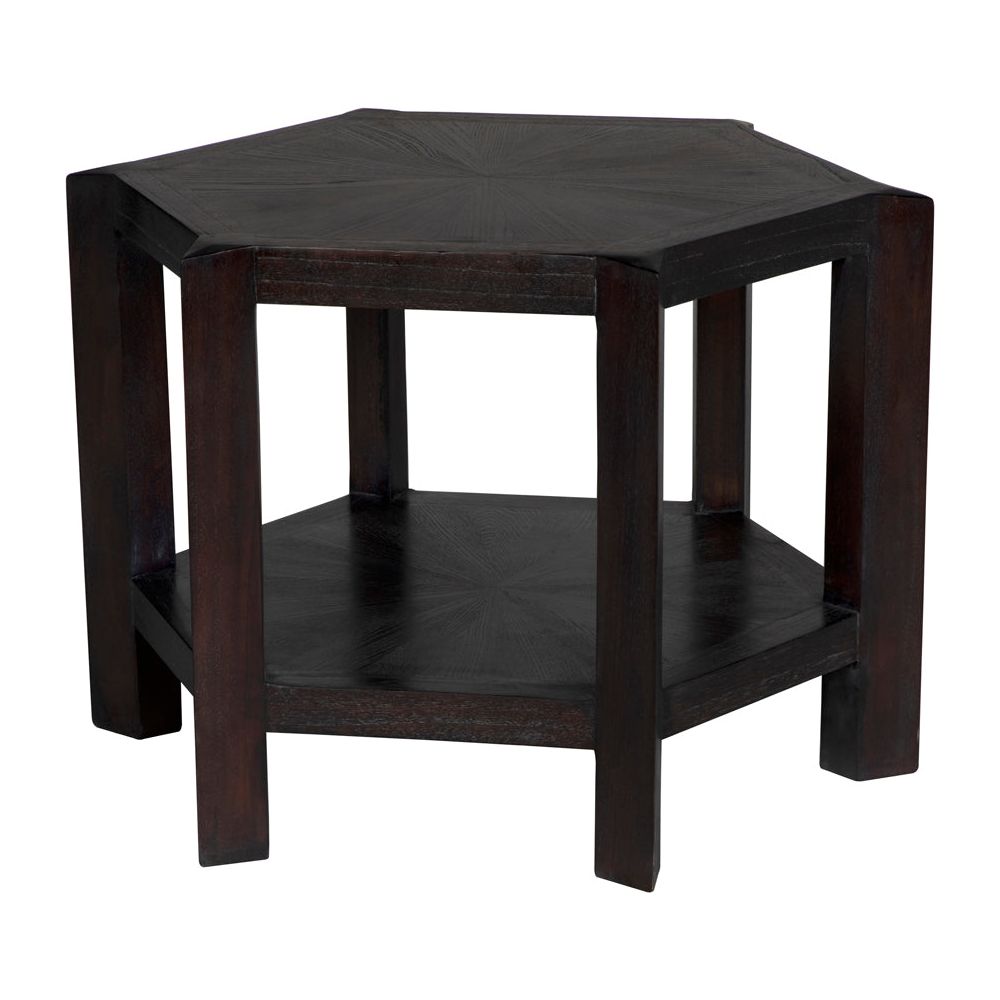 Yehuda Large Side Table, Sombre Finish by NOIR
