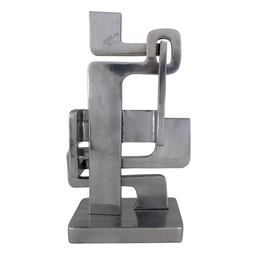 Kubric Sculpture, Silver by NOIR