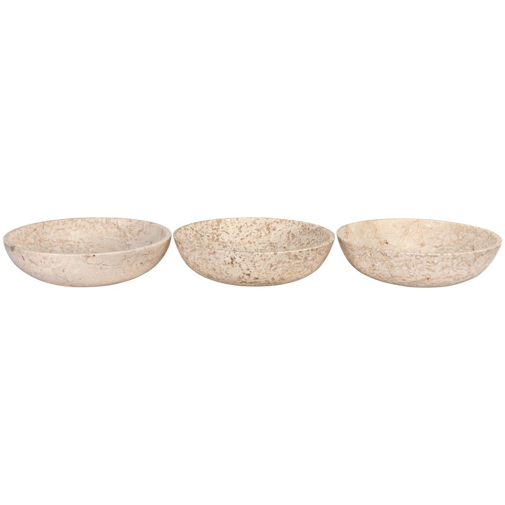 Marble Bowls, Set of 3 by NOIR