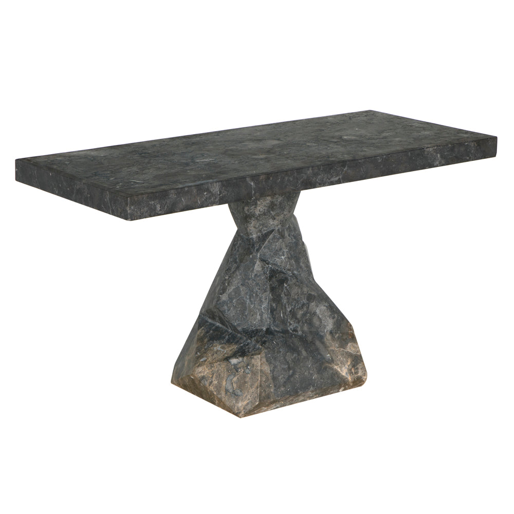 Tilden Console, Black Marble by NOIR