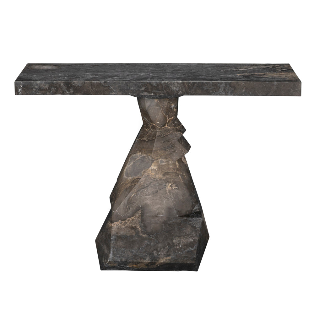 Tilden Console, Black Marble by NOIR