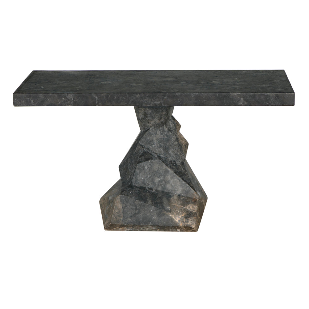 Tilden Console, Black Marble by NOIR