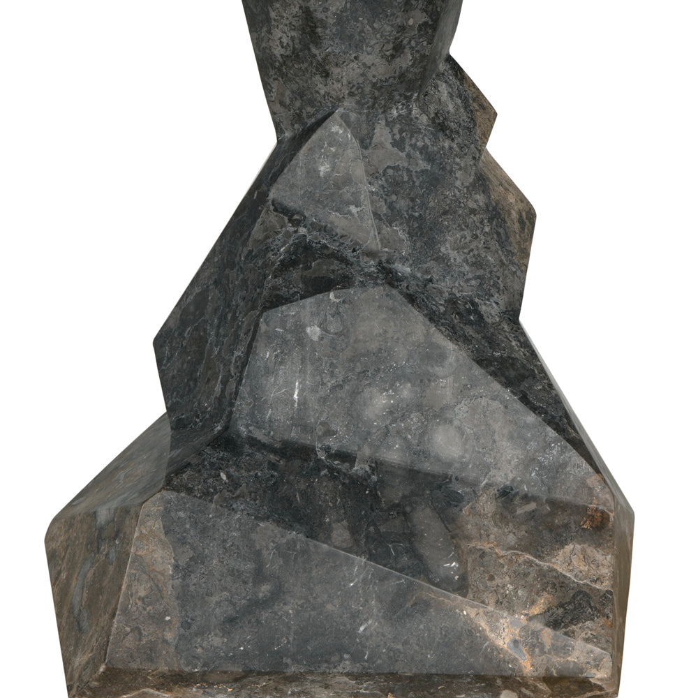 Tilden Console, Black Marble by NOIR