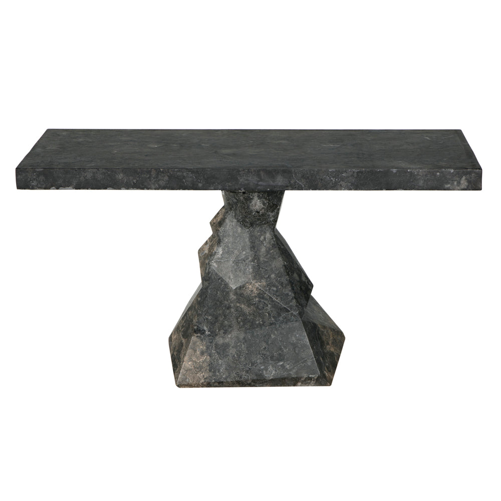 Tilden Console, Black Marble by NOIR