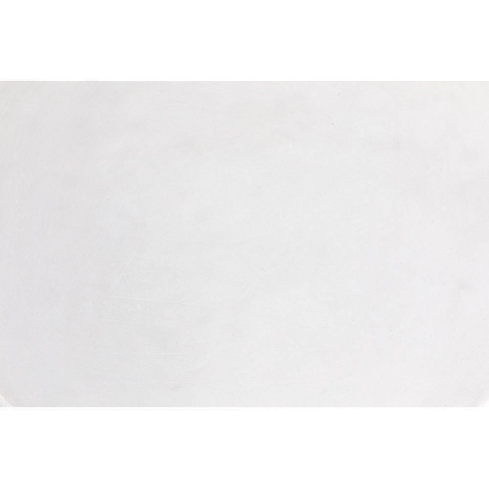 Hourglass Stool, White Fiber Cement by NOIR