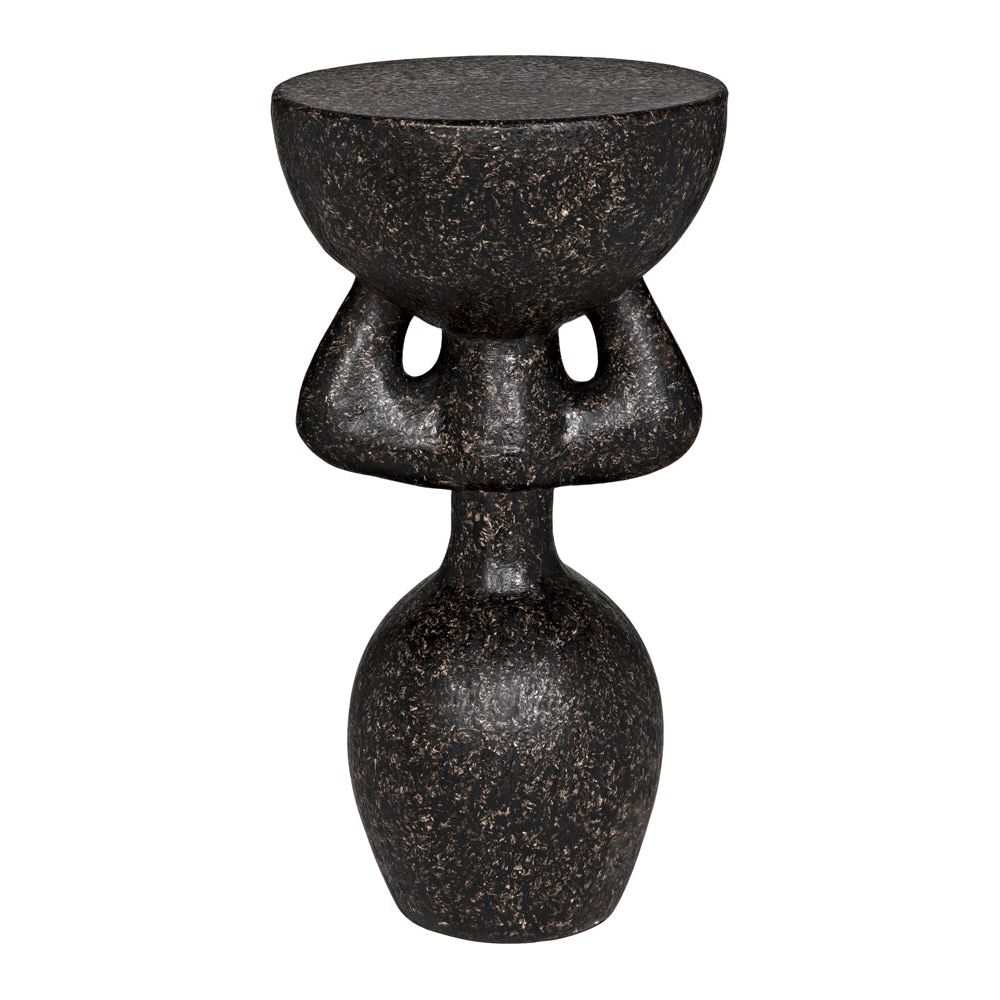 African Side Table by NOIR