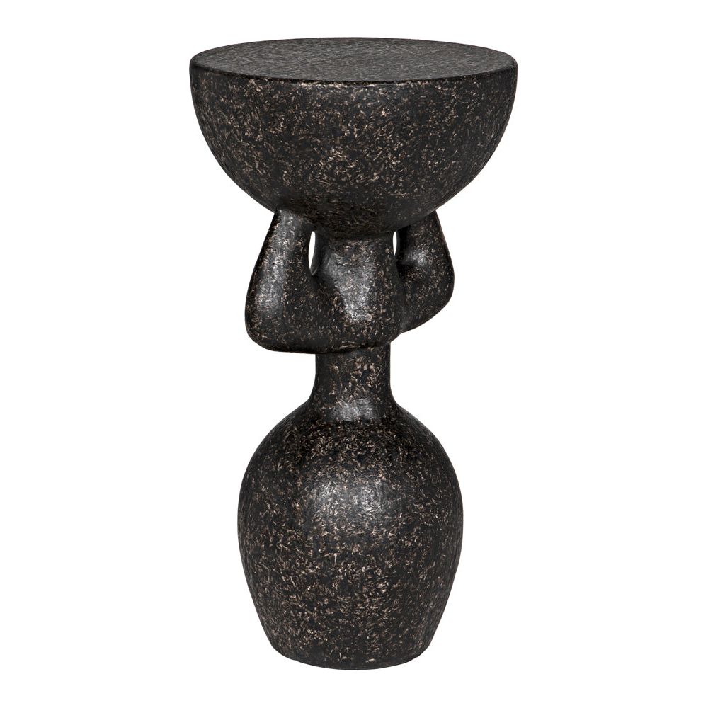 African Side Table by NOIR