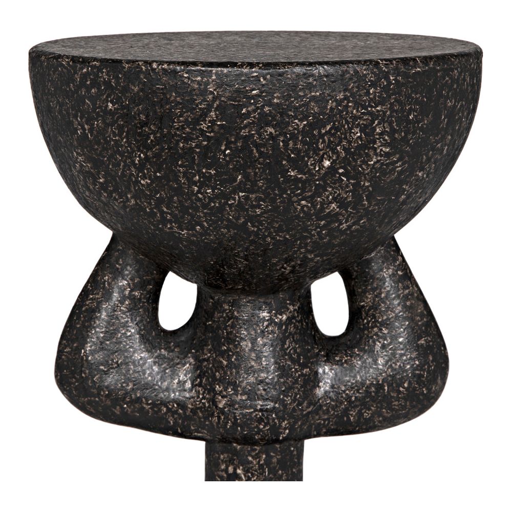 African Side Table by NOIR