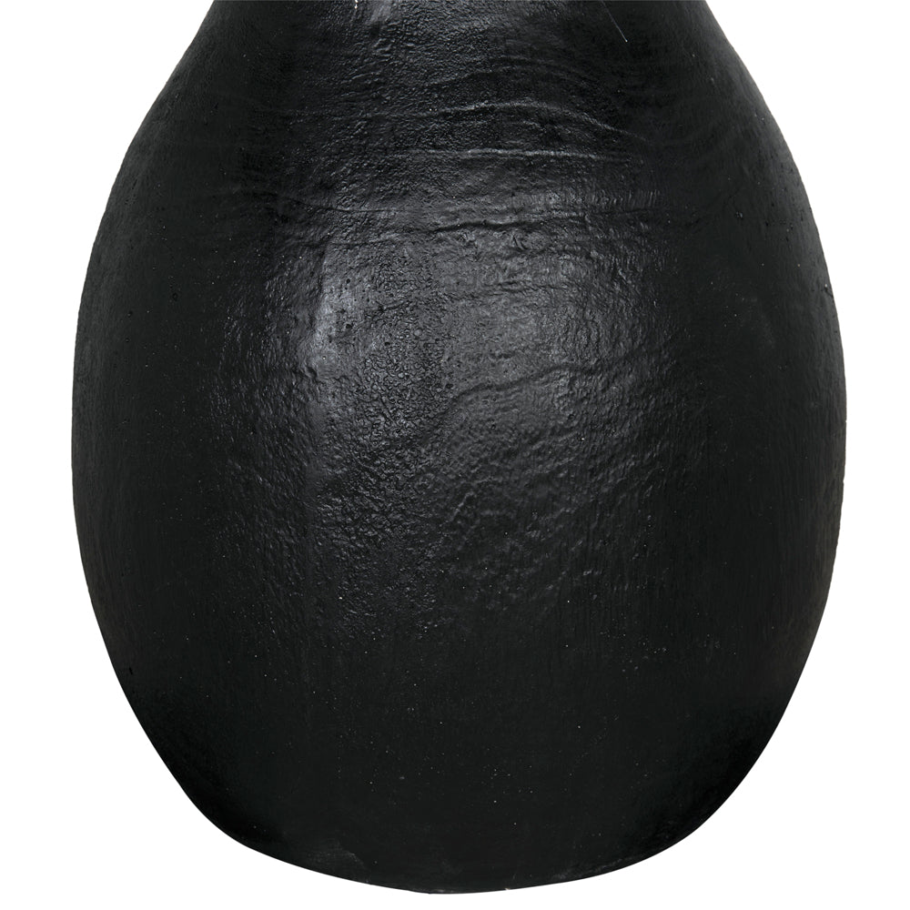 Samson Stool/Side Table, Black Burnt Resin by NOIR