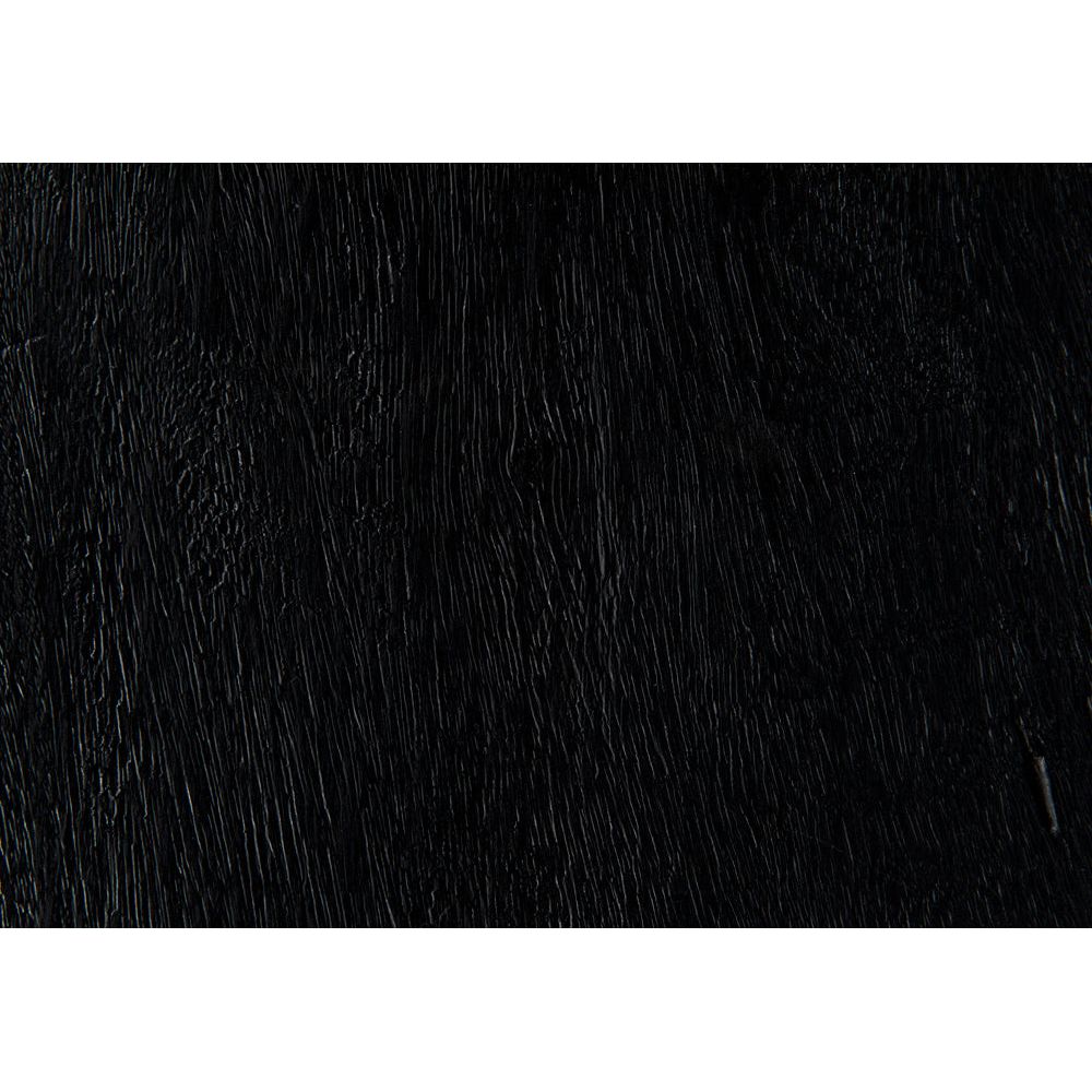 Sumo Stool, Black Burnt by NOIR