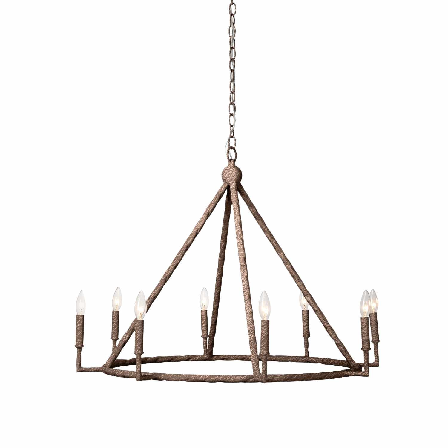 Aloni 8-Light Chandelier – Tarnished Silver