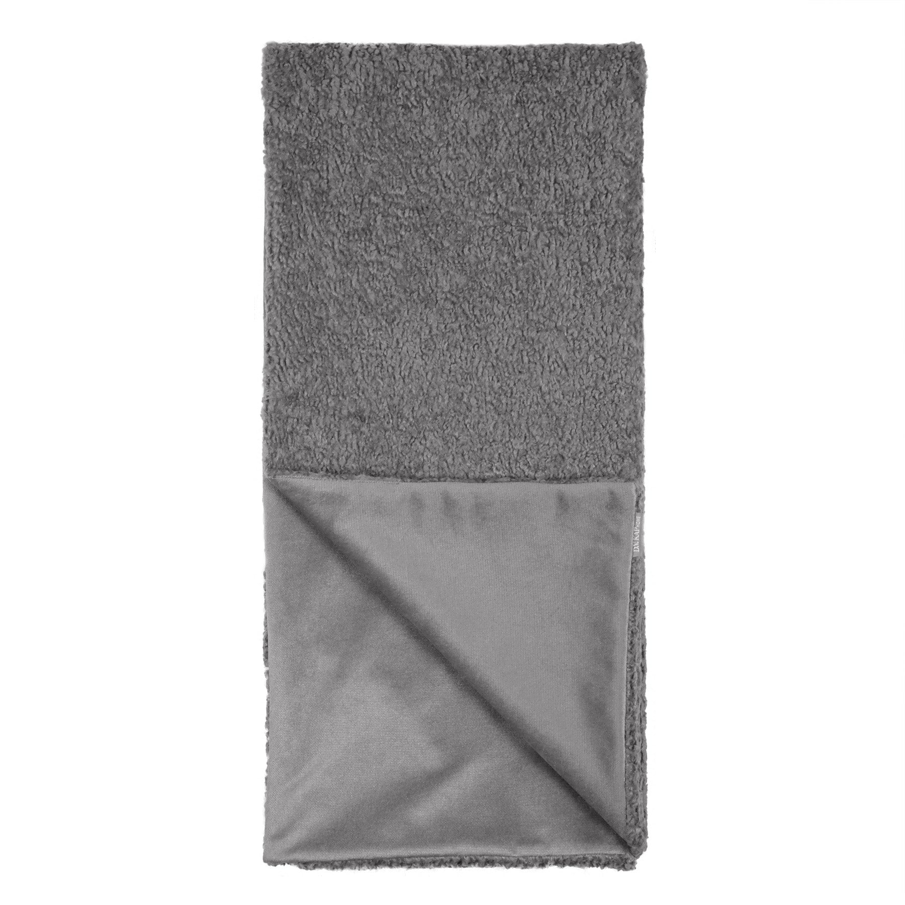 DV KAP Home Poodle Throw - Pewter by DV KAP Home