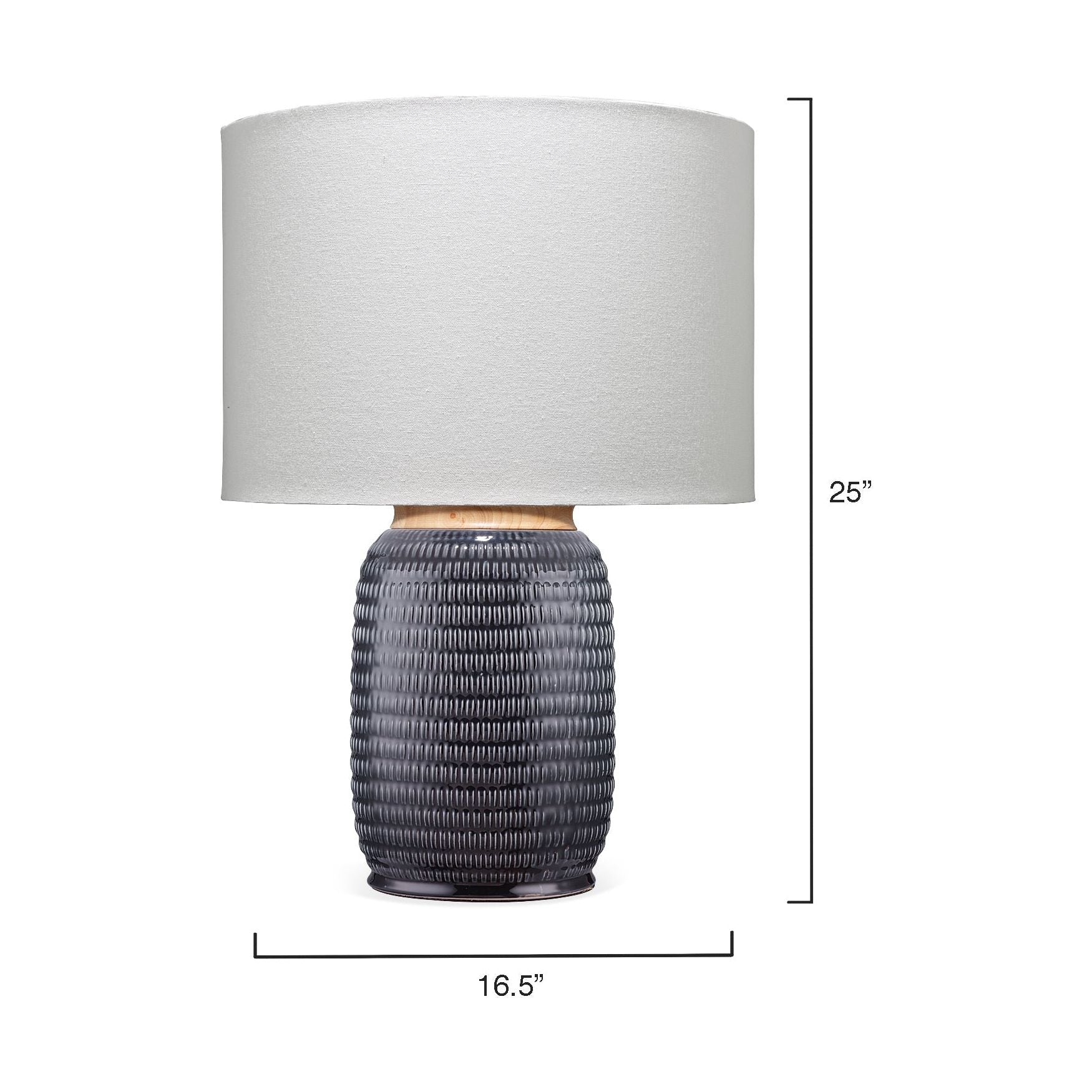 Graham Ceramic Table Lamp by Jamie Young