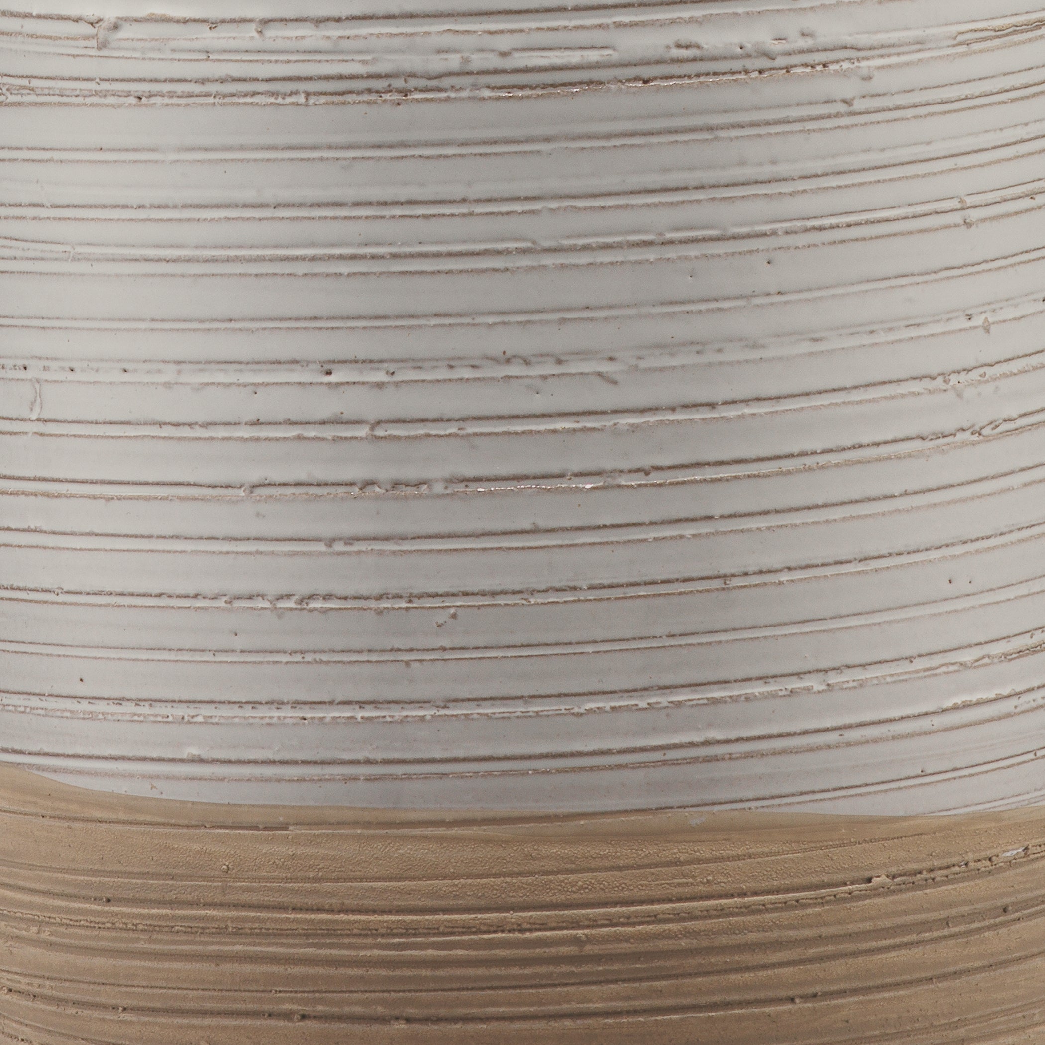 Ashwell Ceramic Table Lamp, White by Jamie Young