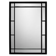 Chelsea Iron Rectangle Wall Mirror, Black by Jamie Young